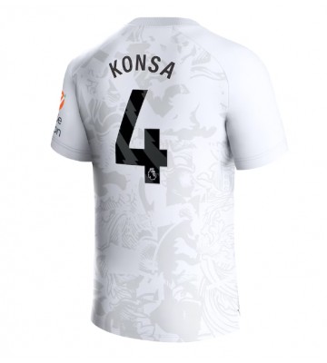 Aston Villa Ezri Konsa #4 Replika Udebanetrøje 2023-24 Kortærmet